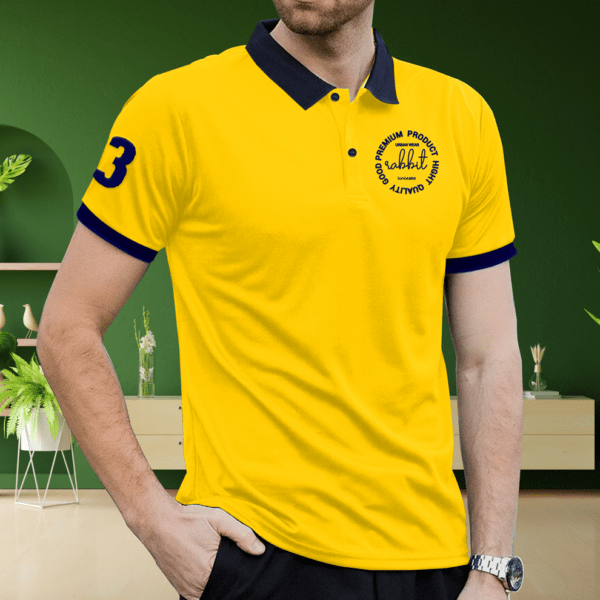 Rabbit Premium Quality Men's Solid Polo T-shirt RT 263