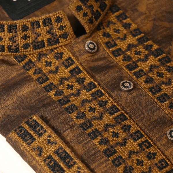 Premium Quality Men's Embroidery Panjabi PNJ 472 - Image 2