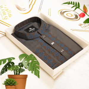 Premium Quality Men's Embroidery Panjabi PNJ 463