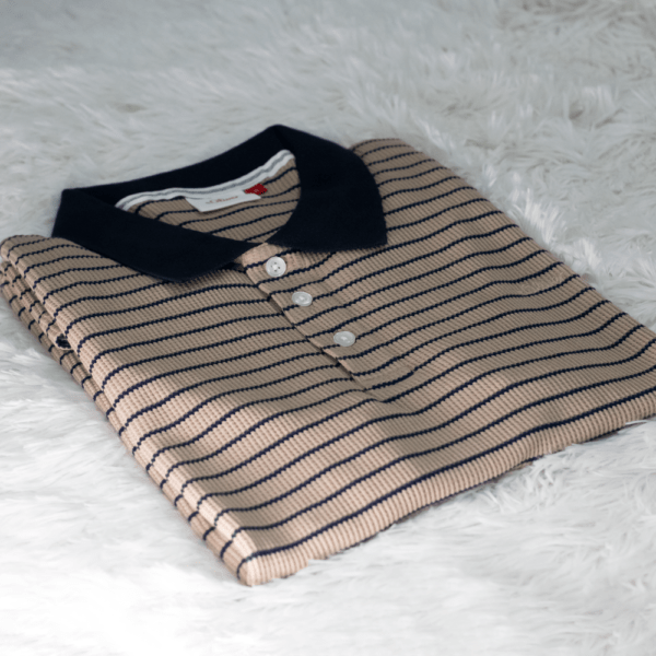 s'Oliver Premium Quality Men's Yarn Dying Polo RT 273 - Image 3