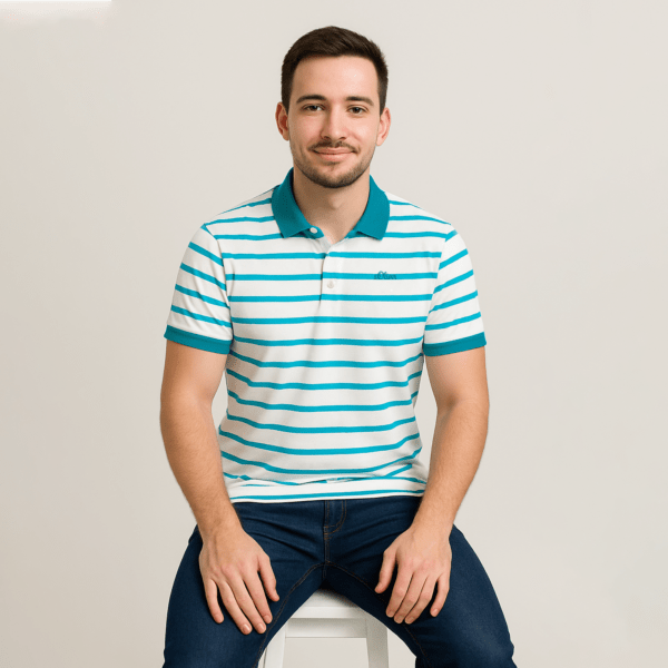 s'Oliver Premium Quality Men's Yarn Dying Polo RT 281