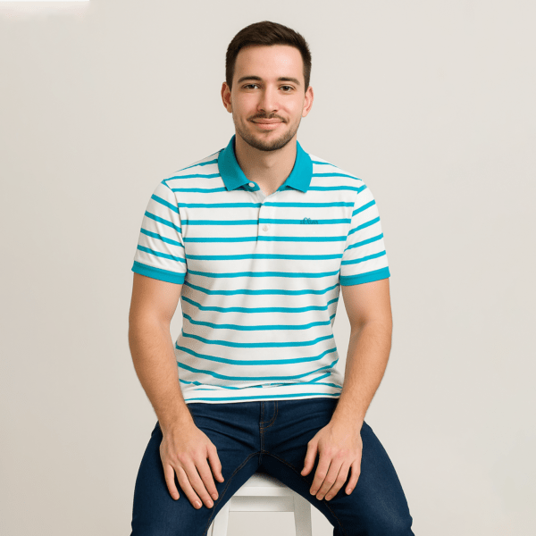 s'Oliver Premium Quality Men's Yarn Dying Polo RT 281
