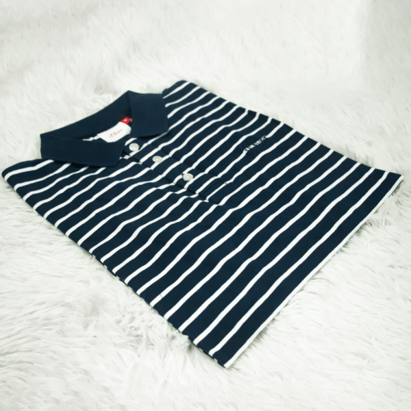 s'Oliver Premium Quality Men's Yarn Dying Polo RT 284 - Image 2