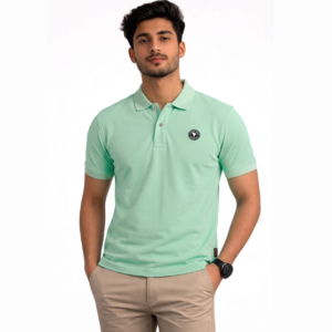 Cape Horn Men's Premium Knitted PK Cotton Polo T-Shirt – Soft, Breathable & Stylish Casual Polo CN 04
