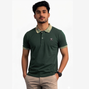Cape Horn Men's Premium Knitted PK Cotton Polo T-Shirt – Soft, Breathable & Stylish Casual Polo CN 02