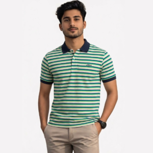 S.Oliver Men's Yarn Dyed Polo T-Shirt | Premium S/J Cotton Fabric | Soft & Breathable Casual Polo for Men Code 105